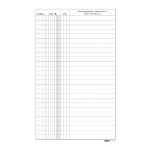 SCADENZARIO SPIRALATO EFFETTI PASSIVI 36fg Foto prodotto