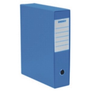 Raccoglitore Energy Protocollo dorso 8 cm BLU Foto prodotto